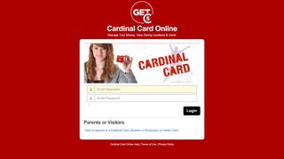 
                            10. Cardinal Card Online - Login - University of Louisville - Cbord
