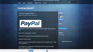 
                            1. Carding tutorial !: Tutorial Paypal Order !~