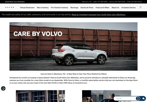 
                            10. Care By Volvo Allentown PA| Scott Volvo Cars Allentown