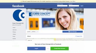 
                            10. Care Concept AG - About | Facebook