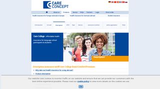 
                            4. Care Concept AG • Travel abroad insurance for students and ...