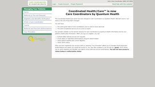 
                            4. Care Coordinators by Quantum Health™ Providers