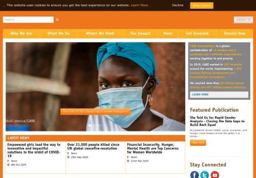 
                            8. Care International: Home Page