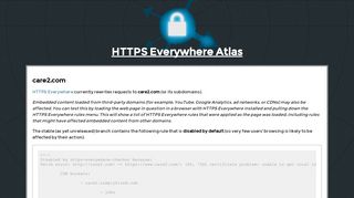 
                            4. care2.com - HTTPS Everywhere Atlas