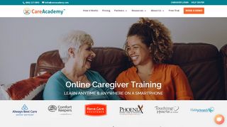 
                            4. CareAcademy: Approved Online Caregiver Training