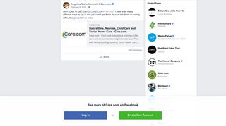 
                            4. CARE.COM - Facebook