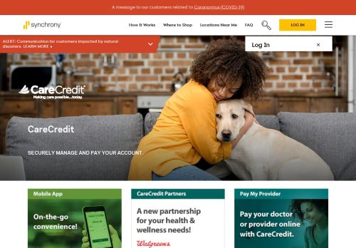 
                            1. CareCredit | Healthcare | Synchrony