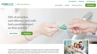 
                            3. CareCredit Provider Center