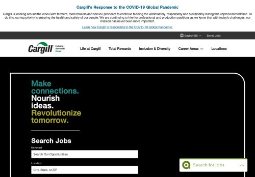 
                            4. Career Areas | Cargill India