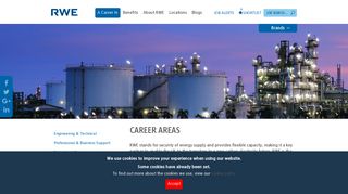 
                            6. Career Areas | RWE UK Jobs