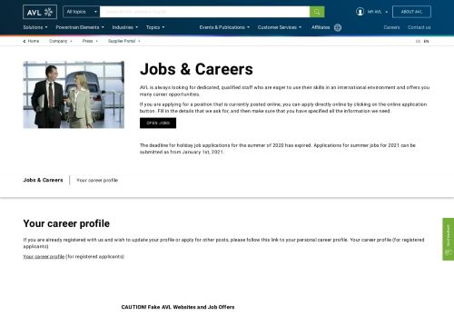 
                            3. Career - avl.com