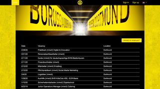 
                            1. Career board | Borussia Dortmund GmbH & Co. KGaA - Softgarden