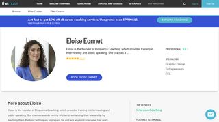 
                            12. Career Coach Eloise Eonnet | Interview Coaching | The Muse