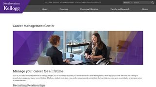 
                            6. Career Management Center | Kellogg School of Management