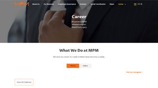 
                            6. Career | MPM