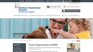 
                            10. Career Opportunities at NWH | Northern Westchester Hospital, Mt ...