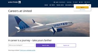 
                            6. Career Opportunities at United | United Airlines