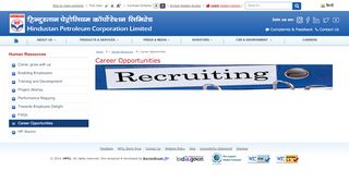 
                            10. Career Opportunities | Hindustan Petroleum Corporation Limited, India