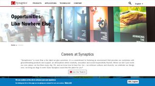 
                            1. Career Opportunities | Jobs | Apply | Synaptics