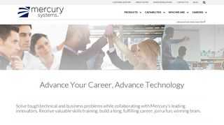 
                            8. Career Opportunities | Jobs | Mercury Systems