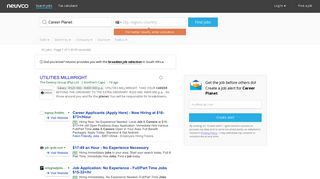
                            3. Career Planet Jobs in South Africa 【 Now Hiring 】 Job Listings - Neuvoo