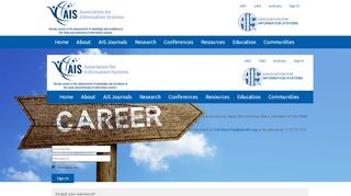
                            12. Career Services - Association for Information Systems (AIS)