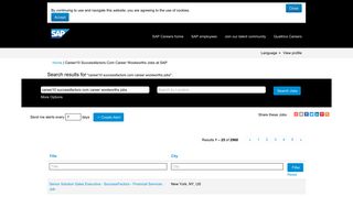 
                            5. Career10 Successfactors Com Career Woolworths Jobs - SAP Jobs