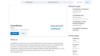 
                            4. CareerBuilder | LinkedIn