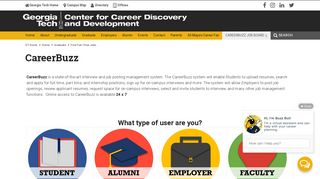 
                            12. CareerBuzz | C2D2 | Georgia Institute of Technology | Atlanta, GA