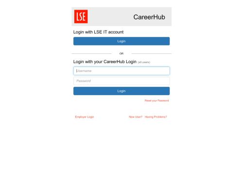 
                            7. CareerHub Login - LSE