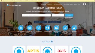 
                            3. CareerHub.mu: Get Matching Jobs in Mauritius