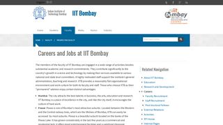 
                            4. Careers and Jobs at IIT Bombay | IIT Bombay