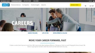 
                            1. Careers and Search for Jobs | Silicon Valley Bank