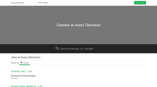 
                            9. Careers at Avery Dennison