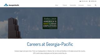 
                            10. Careers at Georgia-Pacific