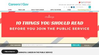 
                            7. Careers@Gov