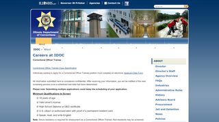 
                            9. Careers at IDOC - About Us - Illinois.gov