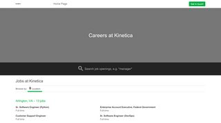 
                            9. Careers at Kinetica DB