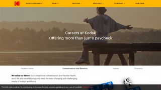 
                            2. Careers at Kodak: Compensation and Benefits | Kodak