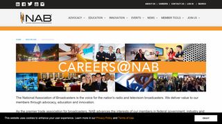 
                            10. Careers@NAB | National Association of Broadcasters