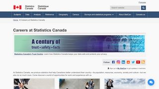 
                            12. Careers at StatCan - Statistics Canada