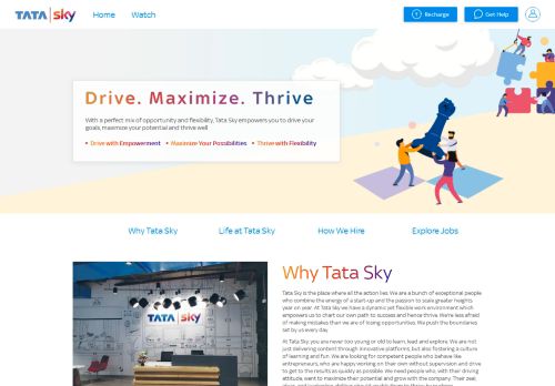 
                            12. Careers at Tata Sky DTH (India) - Work with India's Premier DTH ...