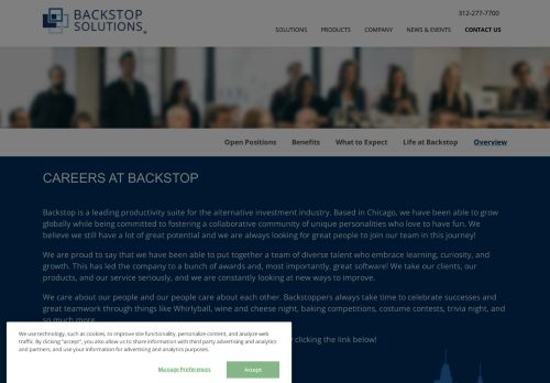 
                            9. Careers - Backstop Solutions Group