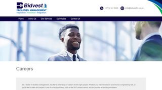 
                            8. Careers - Bidvest Facilities Management