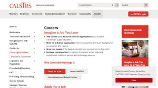 
                            13. Careers - CalSTRS.com