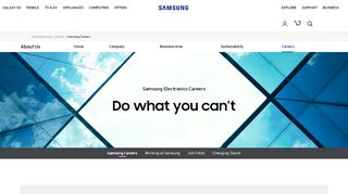 
                            4. Careers Center | Samsung UK