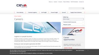 
                            3. Careers | CEVA Logistics