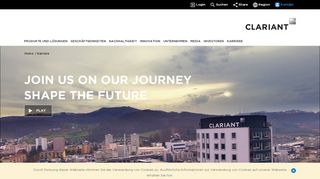 
                            6. Careers - Clariant