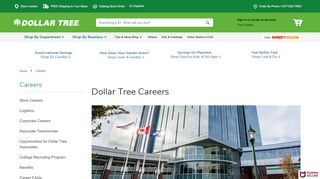 
                            9. Careers - Dollar Tree