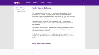 
                            10. Careers - FedEx